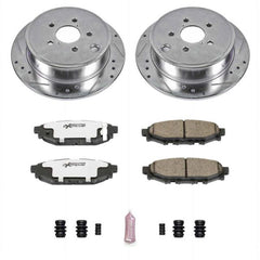 Power Stop Rear Z26 Street Warrior Brake Kit Subaru BRZ 2013-2016 | K4631-26