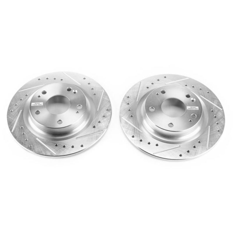 PowerStop Rear Evolution Drill/Slot Rotors Honda Civic Si 2017-2020 | JBR1747XPR