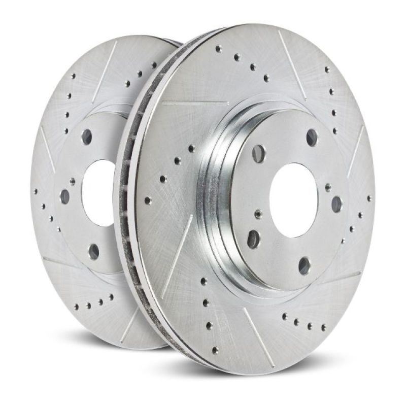 PowerStop Rear Evolution Drill/Slot Rotors Honda Civic Si 2017-2020 | JBR1747XPR
