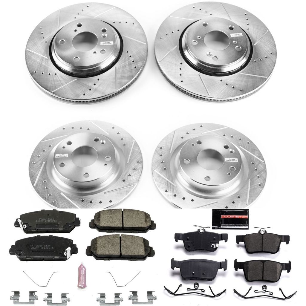 PowerStop Z23 Evolution Brake Kit Front/Rear Honda Civic Si 2017-2020 | K7935