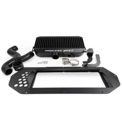 Process West Black Top Mount Intercooler Subaru WRX / STI 1999-2000 | PWTMIC02B