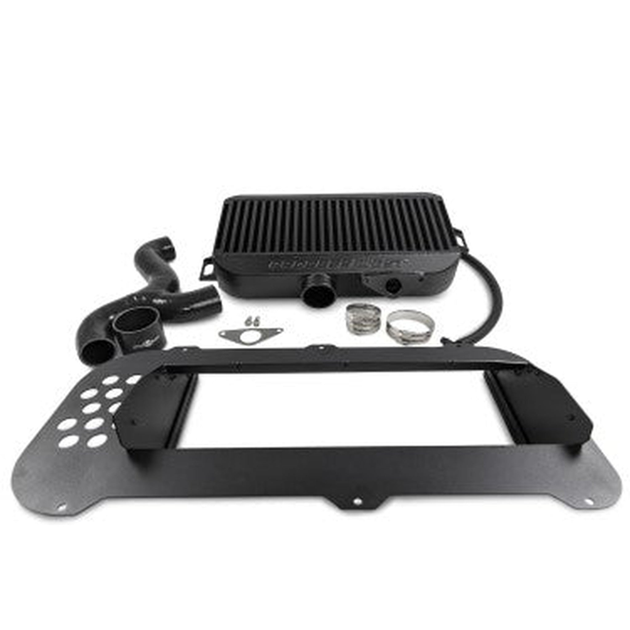 Process West Black Top Mount Intercooler w/ Shroud Subaru Forester XT 2004-2008 | PWTMIC08B-KIT