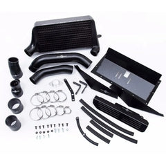 Process West Black Verticooler Top Mount Intercooler Subaru WRX 2015-2021 | PWTMIC14B