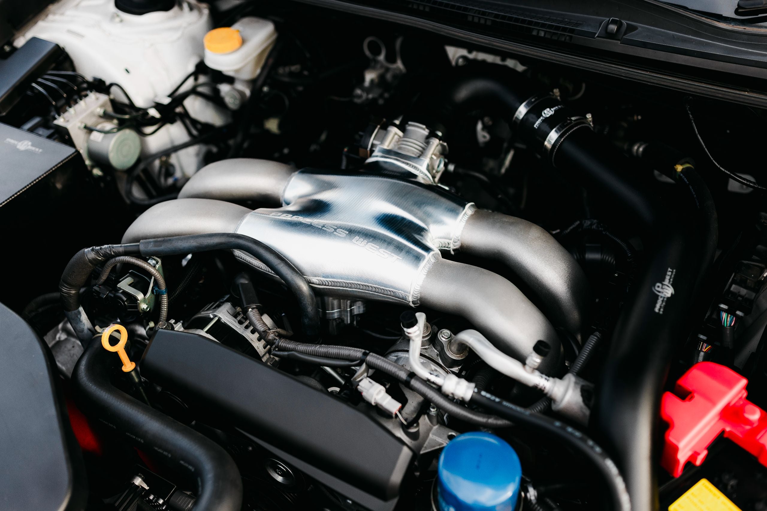 Process West Front Intercooler Throttle Adaptor Pipe for Intake Manifold PWIM010 Subaru WRX 2022-2026 | PWIM010AP