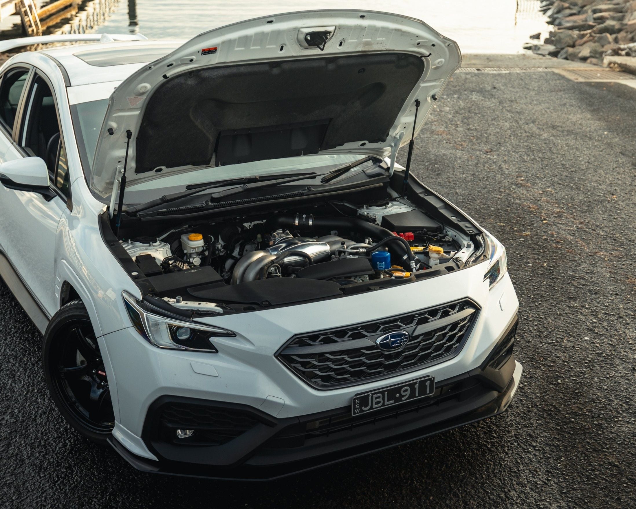 Process West Front Intercooler Throttle Adaptor Pipe for Intake Manifold PWIM010 Subaru WRX 2022-2026 | PWIM010AP