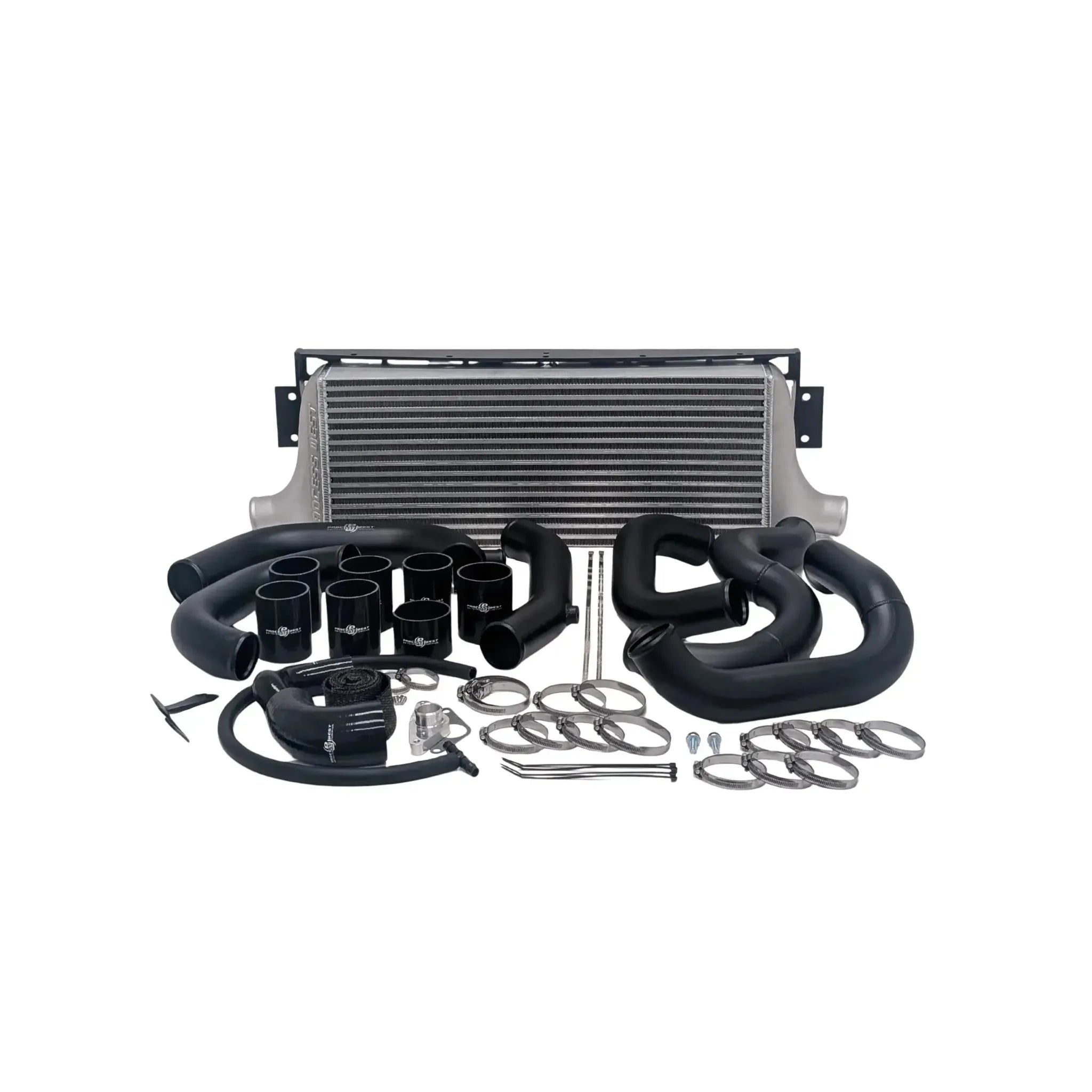 Process West Front Mount Intercooler Silver Subaru WRX / STI 2002-2007 RHD Only | PWFMIC02