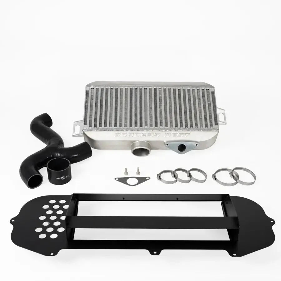 Process West Silver Top Mount Intercooler w/ Shroud 2004-2007 Subaru WRX / 2006-2007 STI | PWTMIC04