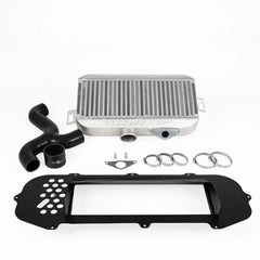 Process West Silver Top Mount Intercooler w/ Shroud Subaru WRX 2002-2003 | PWTMIC03