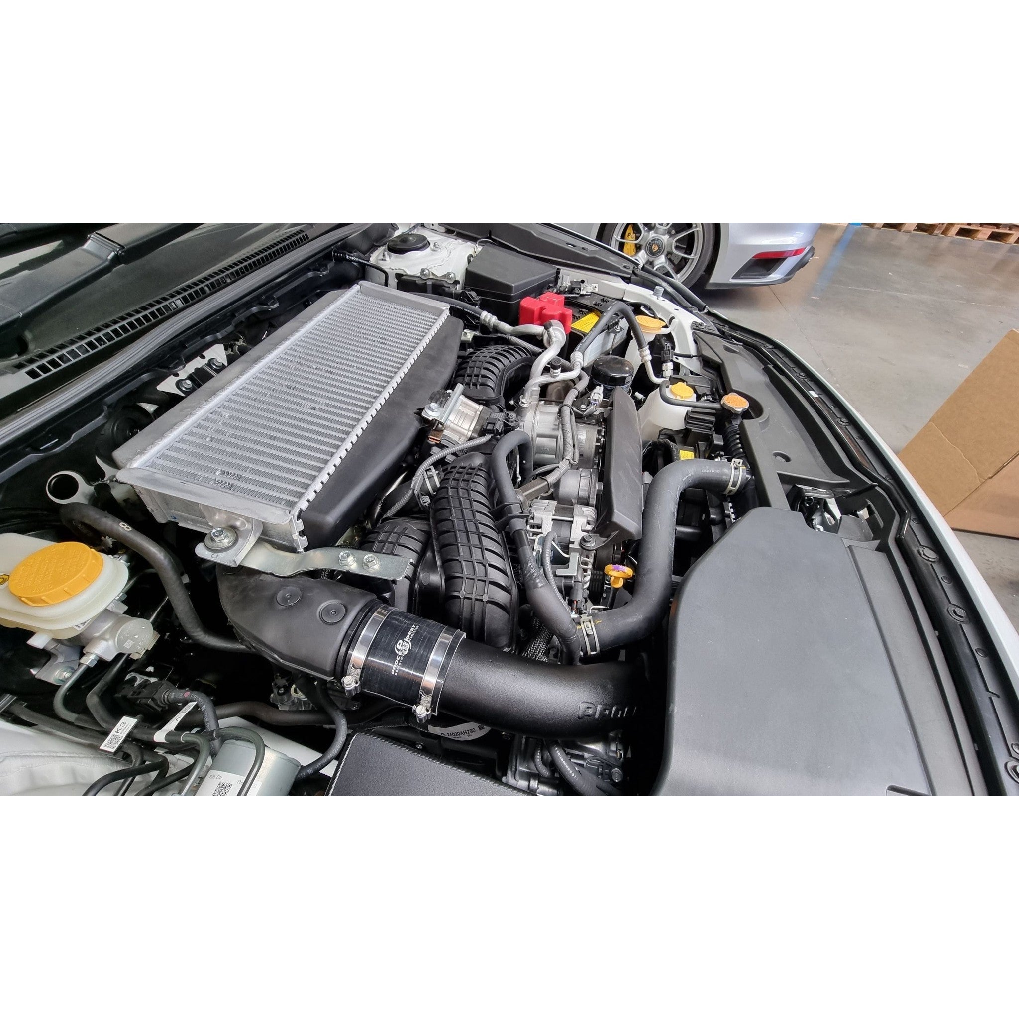 Process West TMIC Charge Pipe Kit Black Subaru WRX 2022-2026 | PWTMIC17CPB