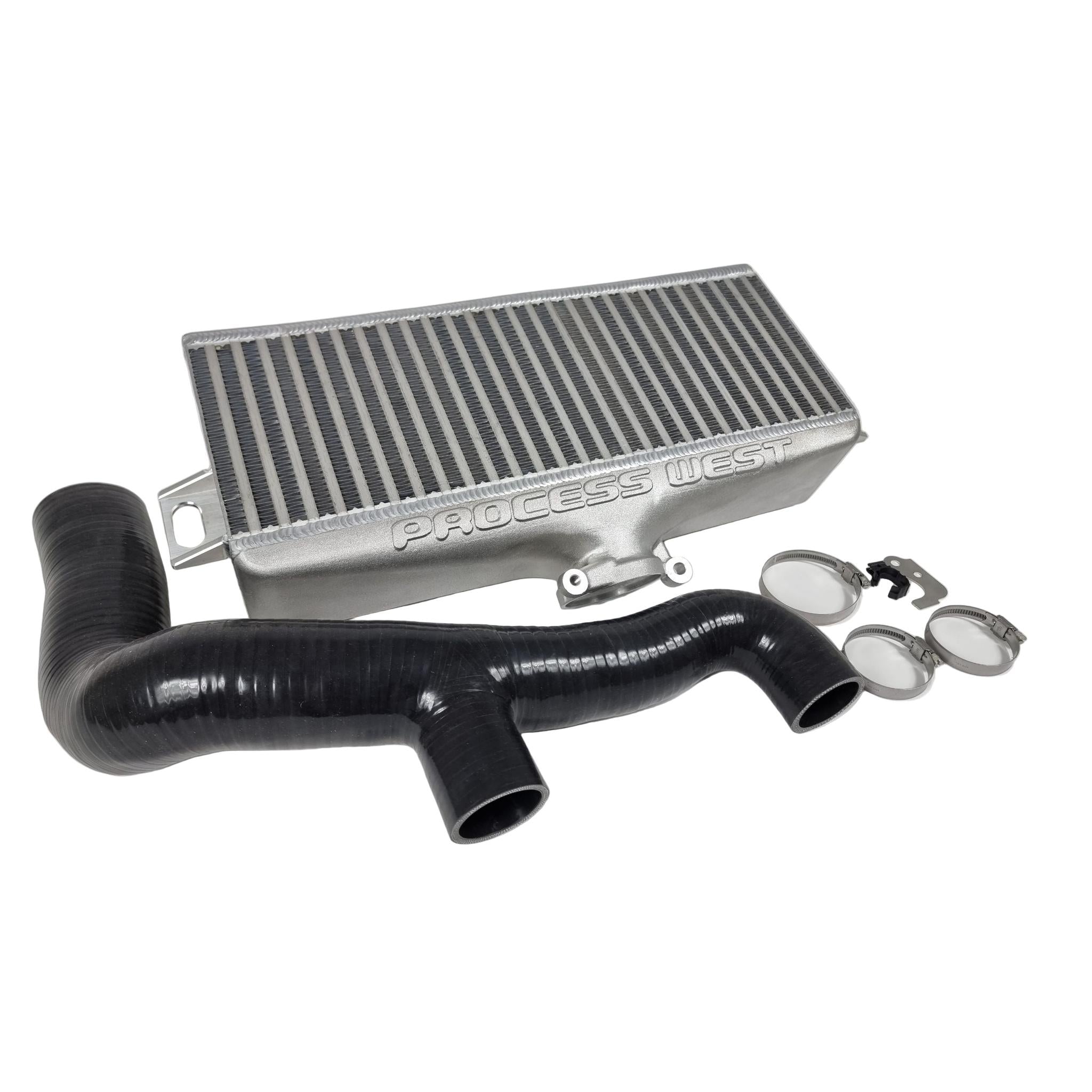 Process West Top Mount Intercooler Kit Raw Subaru WRX 2022-2026 | PWTMIC17