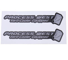 Process West Verticooler Equipped Decal (comes as a pair)