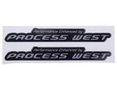 Process West WRX Top Mounted Intercooler Decal (Silver)