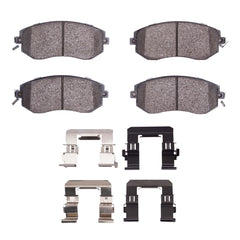 R1 Concepts Performance Sport Brake Pads & Hardware Kit Front Scion FR-S / Subaru BRZ / Toyota GR86 2013-2026 | 2115-1539-01