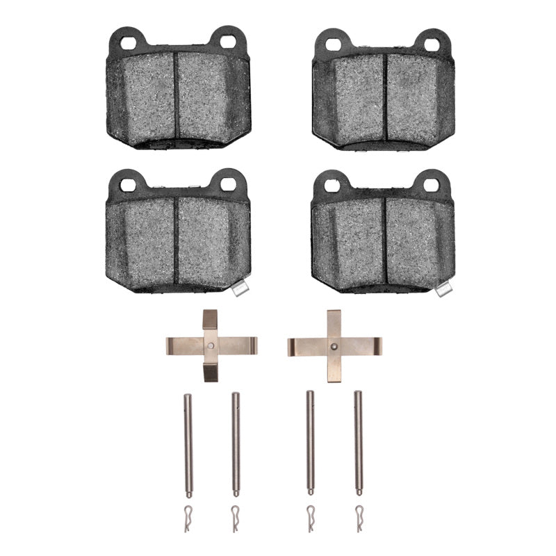 R1 Concepts Rear Optimum OE Brake Pads & Hardware Kit Subaru STI 2015-2017 | 2551-0961-01