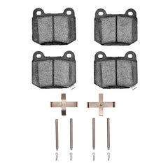 R1 Concepts Rear Optimum OE Brake Pads & Hardware Kit Subaru STI 2015-2017 | 2551-0961-01