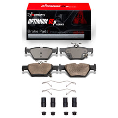 R1 Concepts Rear Optimum OE Brake Pads & Hardware Kit Subaru WRX 2016-2026 w/ Eyesight Tech | 2551-1808-01