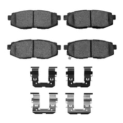 R1 Concepts Rear Premium Performance Sport Brake Pads w/ Hardware Scion FR-S / Toyota 86 / Subaru BRZ 13-26 / WRX 22-26  | 2115-1124-01