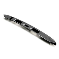 Seibon Carbon Fiber Rear Fin Trunk Garnish w/ Cut Out For Trunk Release Subaru WRX / STI 2015-2021 | RG15SBIMP-C