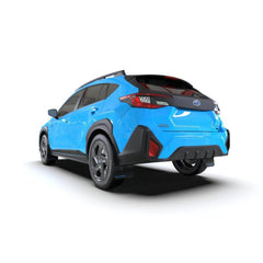 Rally Armor 2024-2025 Subaru Crosstrek UR Black Mud Flap w/ Blue Logo | MF106-UR-BLK-NB