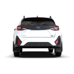 Rally Armor 2024-2025 Subaru Crosstrek UR Black Mud Flaps w/ White Logo | MF106-UR-BLK-WH
