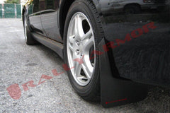 Rally Armor Basic Black Mud Flap w/ Red Logo Subaru WRX / STI 2002-2007 | MF1-BAS-RD