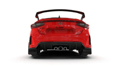Rally Armor Black Mud Flap Red Logo Honda Civic Type R 2023-2026 | MF97-UR-BLK-RD