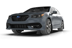 Rally Armor Black UR Mud Flap w/ Grey Logo Subaru Legacy 2020-2025 | MF64-UR-BLK/GRY