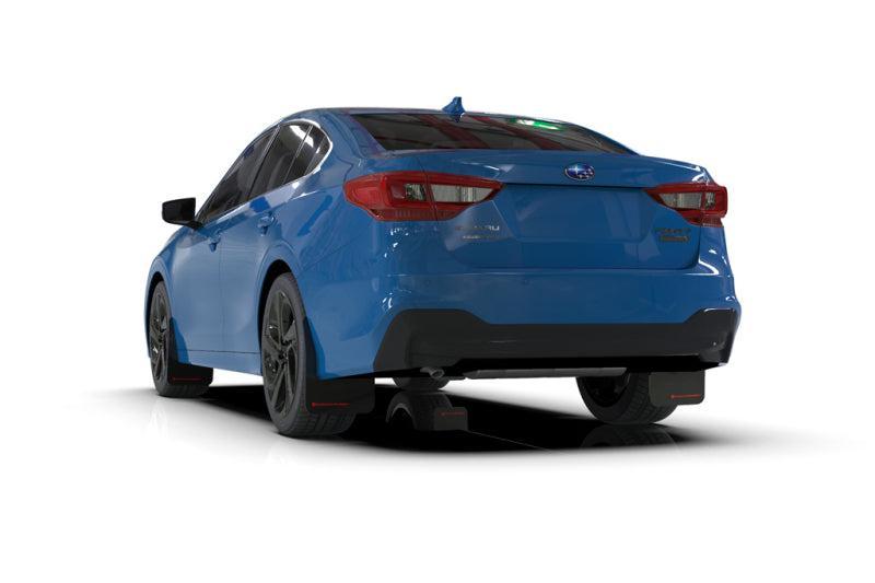 Rally Armor Black UR Mud Flap w/ Grey Logo Subaru Legacy 2020-2025 | MF64-UR-BLK/GRY