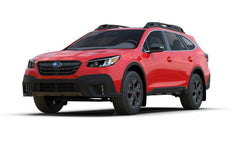 Rally Armor Black UR Mud Flap w/ Red Logo Subaru Outback 2020-2025 | ralMF66-UR-BLK/RD