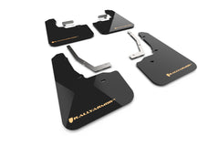 Rally Armor Black UR Mud Flap w/ Wild Orange Logo 2026 Subaru Forester Wilderness | MF152-UR-BLK-WOR