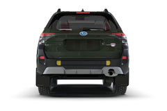 Rally Armor Black UR Mud Flap w/Green Logo 2026 Subaru Forester Wilderness | MF152-UR-BLK-AGN