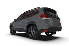 Rally Armor Black UR Mud Flaps w/ Grey Logo 2022-2024 Subaru Forester / Forester Wilderness | MF82-UR-BLK/GRY