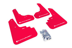 Rally Armor Red Mud Flaps w/ White Logo Subaru Legacy GT 2005-2009 | MF4-UR-RD/WH