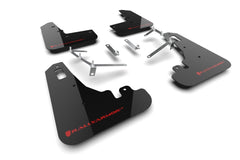 Rally Armor Subaru BRZ, GR86 2022-2025 UR Black Mud Flaps w/ Red Logo | MF99-UR-BLK-RD