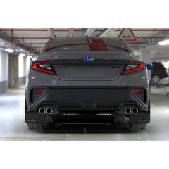 Rally Armor UR Black Mud Flap w/ Altered Font Drak Grey Logo Subaru WRX 2022-2026 | MF92-UR-BLK/DGRY-X