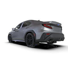 Rally Armor UR Black Mud Flap with Blue Logo Subaru WRX 2022-2026 | MF92-UR-BLK/BL