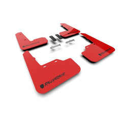 Rally Armor UR Red Mud Flap w/ Altered Font Black Logo Subaru WRX 2022-2026 | MF92-UR-RD/BLK-X