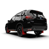 Rally Armor UR Red Mud Flap w/ White Logo Subaru Forester 2019+ | MF52-UR-RD/WH