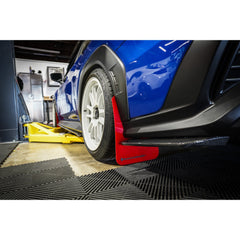Rally Armor UR Red Mud Flap with Black Logo Subaru WRX 2022-2026 | MF92-UR-RD/BLK