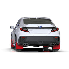 Rally Armor UR Red Mud Flap with Black Logo Subaru WRX 2022-2026 | MF92-UR-RD/BLK