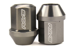 Rays Dura-Nut L32 Straight Type 12x1.25 Lug Nut Set 20 Piece Gunmetal | WDURA3212125G