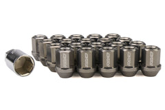 Rays Dura-Nut L32 Straight Type 12x1.25 Lug Nut Set 20 Piece Gunmetal | WDURA3212125G