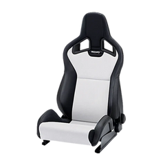 Recaro Sportster CS Driver Seat - Black Vinyl/Suede Blue | 410.100.3165