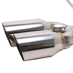 Remark 4in Stainless Single Wall Tips Axleback Exhaust Subaru WRX 2022-2026 | RO-TSVB-S4