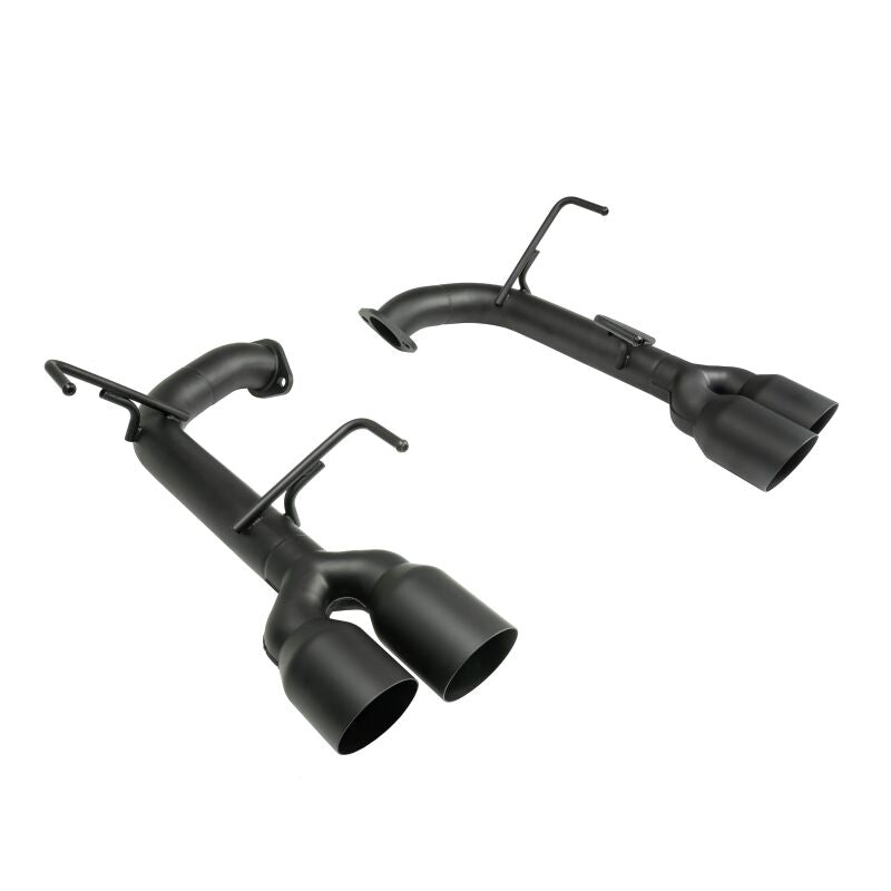 Remark Axle Back Exhaust Single Wall Tip 4in Cerakote Black WRX / STI 2015-2021 | RO-TSVA-S4B
