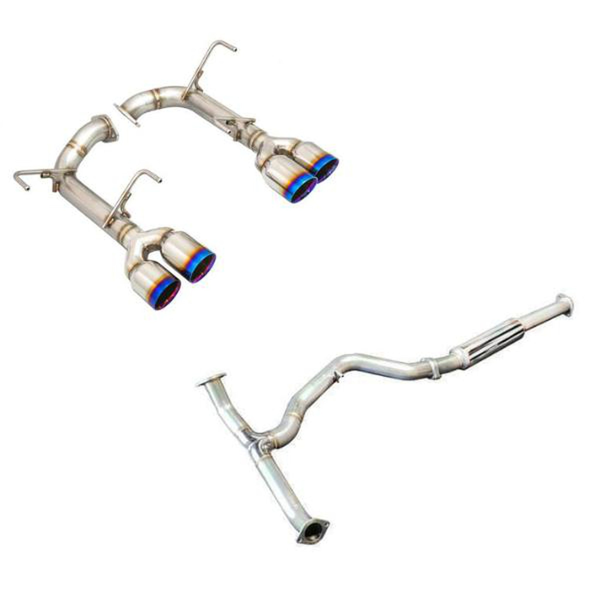 Remark Axle Back Exhaust and Midpipe Kit Subaru WRX / STI 15-21