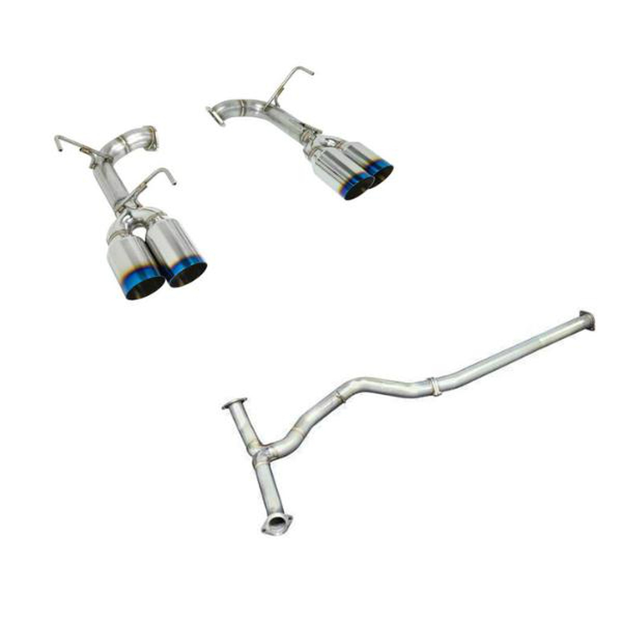 Remark Axle Back Exhaust and Midpipe Kit Subaru WRX / STI 15-21