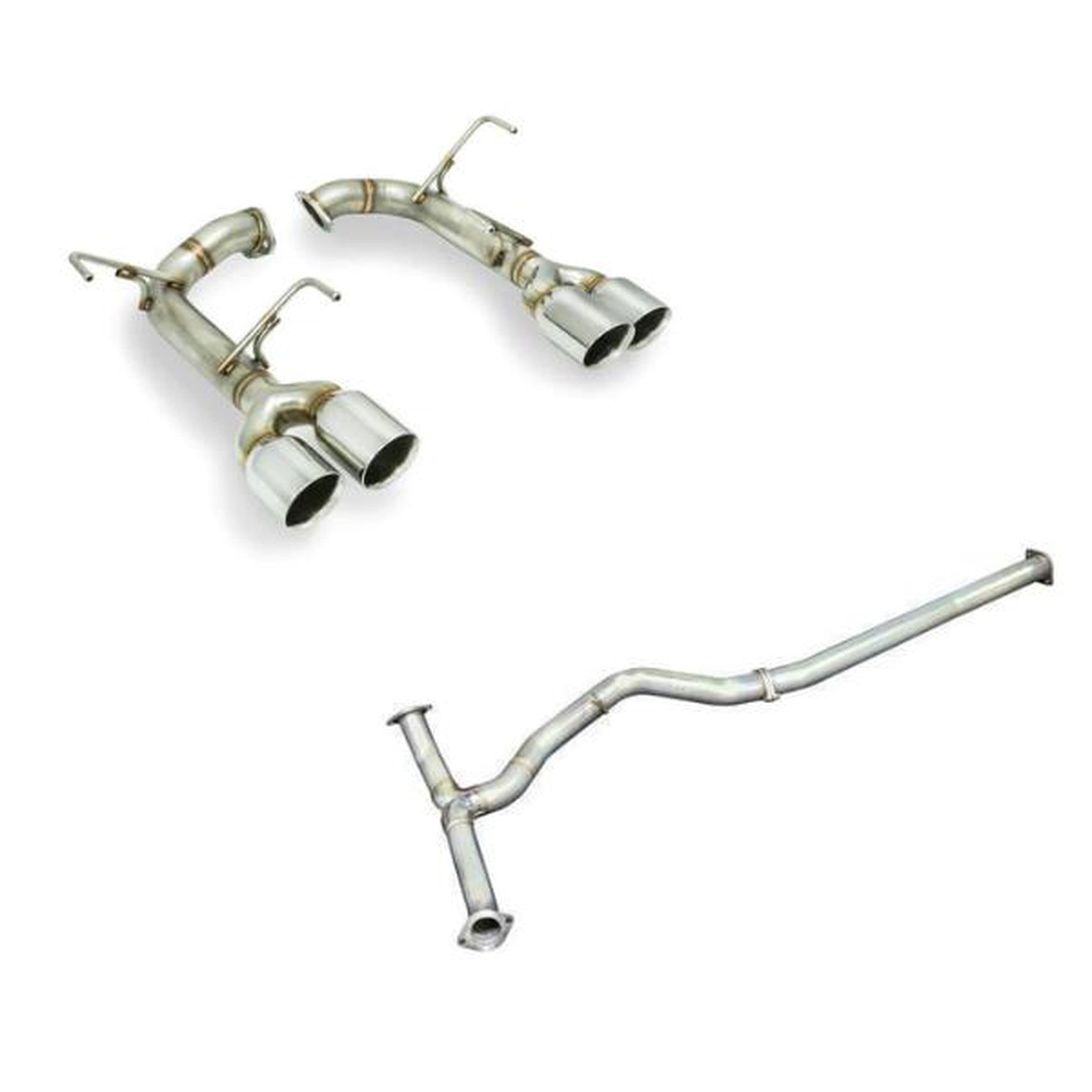 Remark Axle Back Exhaust and Midpipe Kit Subaru WRX / STI 15-21