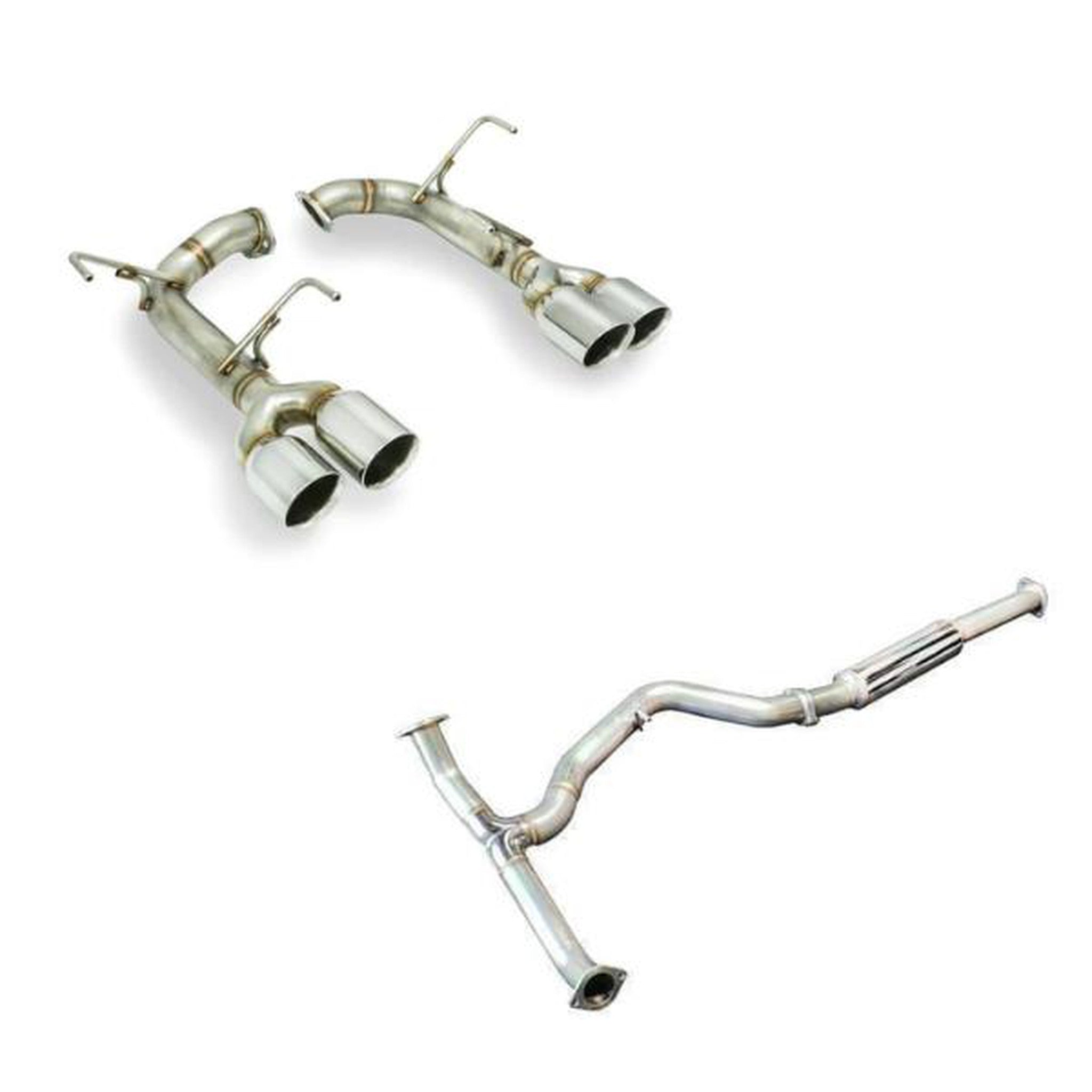 Remark Axle Back Exhaust and Midpipe Kit Subaru WRX / STI 15-21