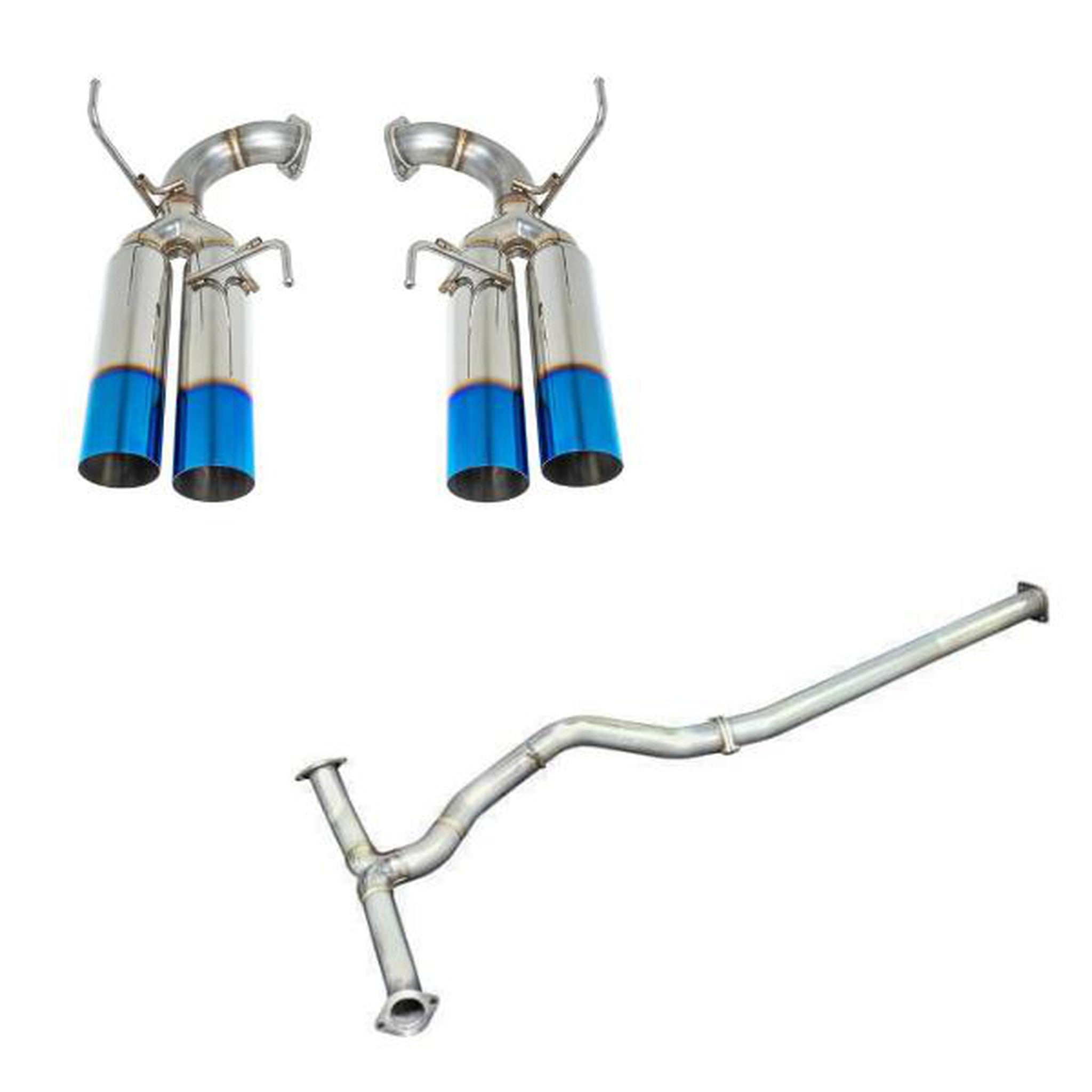 Remark Axle Back Exhaust and Midpipe Kit Subaru WRX / STI 15-21